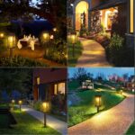 Chedin Solarleuchten 6er Set – Wasserdichte LED Gartenleuchten mit Warmweiß für Balkon & Garten – Bild 5