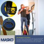 MASKO Industriestaubsauger 30L Nass-Trockensauger 1800W mit HEPA-Filter & Steckdose – Bild 4