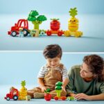 LEGO DUPLO Obst- und Gemüse-Traktor – Lernspielzeug für Kleinkinder ab 1,5 Jahren – Bild 2