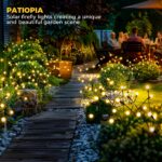 PATIOPIA Firefly Solar Gartenleuchten 8er Set – Warmweiss LED Außenbeleuchtung IP65 – Bild 6
