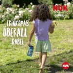 NUK Easy Straw Cup 420 ml – Auslaufsichere Trinkflasche mit Knopfdruck für Kinder ab 4 Jahren – Bild 8