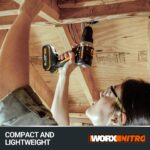 WORX NITRO 20V Akku-Bohrschrauber WX102.1 – Bürstenlos mit 60Nm & 2 Akkus – Bild 2