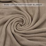 TICBIK Personalisierte Baby-Strickdecke mit Namen – 100x80 cm reine Baumwolle – Bild 8