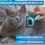 BluePet Unterwollbürste Grösse L – Effektive Fellpflege für Hunde & Katzen – Bild 2