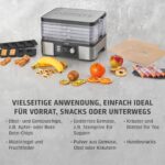 Caso DH 450 Dörrautomat – Testsieger mit 5 Ebenen, 30–70°C, Timer bis 48h – Bild 7