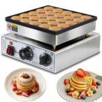 SIJIDING Mini Pfannkuchenmacher 25er – 950W kommerzielle Dorayaki Maker Maschine