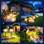 Solpex 2er Set 35 LED Solarstrahler für Außen – Intelligente Gartenbeleuchtung mit 3 Helligkeitsstufen – Bild 6