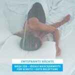 GlisGlis Moskitonetz Doppelbett 140–180 x 200 cm – WHO-zertifiziert mit Expander – Bild 7