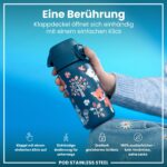 ion8 Kinder Trinkflasche 400ml Edelstahl – Auslaufsicher & Spülmaschinenfest – Bild 3