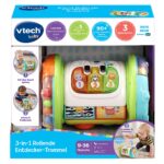 VTech Baby 3-in-1 Rollende Entdecker-Trommel – Interaktives Spielzeug für 9-36 Monate – Bild 8