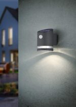 LED Solar Außenwandleuchte Salta mit Bewegungsmelder – Stromsparend für Hauseingang & Garten – Bild 4