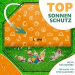 Lovpet Welpenlaufstall XXL 8 Gitter 80x80 cm – Freilaufgehege mit Dach & Erdankern – Bild 4