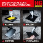HG Power Glue Schweissnaht 60g Set – Zweikomponentenkleber für dauerhafte Reparaturen – Bild 5