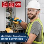 PeakTech 3432 Sicherungsfinder & RCD Tester – Stromkreisfinder für Elektriker – Bild 4