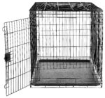 Amazon Basics Hundekäfig 122 cm mit Doppeltür – Zusammenklappbar & sicher für grosse Hunde – Bild 4