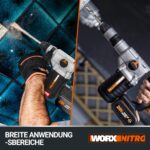 WORX WX380.9 Akku-Bohrhammer 20V – 3-in-1 Bohren, Hammerbohren & Meisseln – Bild 10