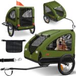 KESSER Hundeanhänger Boxer 2-in-1 Hundebuggy – 250L Fahrradanhänger für kleine bis mittelgroße Hunde