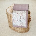 Mouliss Personalisierte Babydecke mit Namen – 100% Baumwolle Strick & Musselin – Bild 7