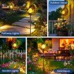 GIGALUMI Fairy Moon Solarleuchte – Wasserdichte Gartendeko mit Feen-Design für Aussen – Bild 3