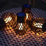 GIGALUMI Solar Hängeleuchten 8er-Set mit LED-Flammeneffekt – Wasserdicht IP65 für Garten – Bild 9