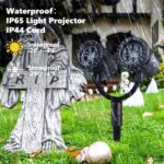 Moxled Halloween Projektor Doppelkopf mit Timer – Wasserdicht Outdoor Deko für Garten & Hof – Bild 6