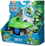 PAW PATROL Jungle Pups Schnappschildkröten-Fahrzeug mit Rocky-Figur – Transformierbares Spielzeug ab 3 Jahren – Bild 10