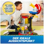 PAW PATROL Mighty Lookout Tower 84cm – Interaktives Hauptquartier mit 4 Figuren & Fahrzeug – Bild 4
