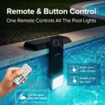 SANSI Solar-Poolleuchte mit Fernbedienung – IP68 RGB Unterwasserlicht, 150° Weitwinkel – Bild 8