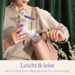 Lansinoh Handmilchpumpe mit 2-Rhythmen-Technologie – Mobiles Abpumpen für Mütter – Bild 2