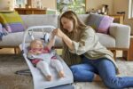 Ergobaby Evolve 3in1-Babywippe – Mitwachsend von 2,5–11,3 kg mit Neugeborenen-Einsatz – Bild 2