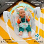Bright Starts Whimsical Wild Automatische Babyschaukel – Tragbar & Zusammenklappbar mit 6 Melodien – Bild 9