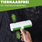 DOGGYBOO® Selbstreinigender Tierhaarentferner – Wiederverwendbare Fusselrolle für Möbel & Auto – Bild 4