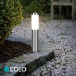 EGLO Helsinki LED Aussenllampe – Pollerleuchte Edelstahl IP65 für sichere Wege – Bild 4