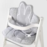 roba Sitzverkleinerer miffy® für Sit Up & Grow Up – 2-teiliges Hochstuhlkissen in Grau/Weiss – Bild 3
