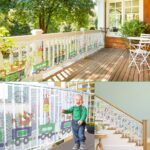 Yiomxhi Kindersicherheitsnetz 300x74 cm – Treppen- & Balkonnetz mit Zellulardesign – Bild 6