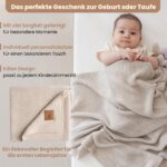 Little Dedi Baby Strickdecke – Oeko-Tex zertifiziert für Neugeborene & Kleinkinder – Bild 3