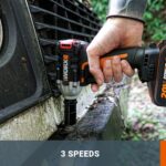 WORX WX272 Akku-Schlagschrauber 20V – 300 Nm Brushless Motor mit 3-Gang-Getriebe – Bild 2