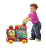 VTech Baby ABC-Eisenbahn – 4-in-1 Lauflernwagen mit Buchstabenklötzen für 12–36 Monate – Bild 5