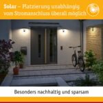 Paulmann LED Solar Hausnummer 2 – IP44 Warmweiss mit wechselbarem Akku – Bild 3