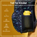 ion8 Kinder Trinkflasche 400ml Edelstahl – Auslaufsicher & Spülmaschinenfest – Bild 2