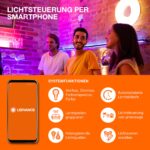 LEDVANCE ORBIS BACKLITE SQUARE Smart+ WiFi – dimmbare LED Deckenleuchte 28W, 2400 Lumen – Bild 10