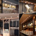 LED Einbaustrahler 230V 3W Flach – IP44 Deckenspots für Bad & Küche | 4er Set Silber Warmweiss – Bild 6