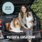 Rudelkönig Kofferraumschutz Hund – Universale Hundedecke mit Ladekantenschutz für Kombi & SUV – Bild 6