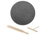 LAGRANGE Crêpes-Platte 35 cm mit Antihaftbeschichtung – Aluminium-Profiqualität