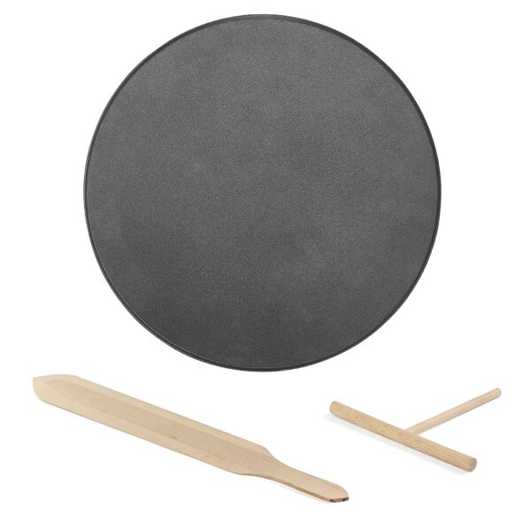LAGRANGE Crêpes-Platte 35 cm mit Antihaftbeschichtung – Aluminium-Profiqualität