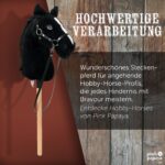 Pink Papaya Hobby Horse Abraxas Gr. M – Steckenpferd mit Halfter & Zügeln – Bild 3