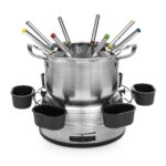 Princess Family Fondue-Set 800 W – Edelstahl Fonduetopf für 8 Personen mit Thermostat – Bild 12