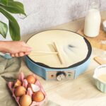 Giles & Posner Crêpe-Maker 30cm – Elektrische Pfannkuchenplatte mit 1000W & Temperaturregler – Bild 5