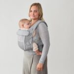 Ergobaby Adapt SoftFlex Mesh Babytrage – Ergonomische 3-Positionen Tragesystem ab Geburt – Bild 9