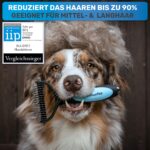 BluePet Unterwollbürste für Hunde & Katzen – Langhaar Fellpflege & Entfilzung – Bild 2
